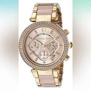 Michael Kors Women’s Parker Gold-Tone Watch